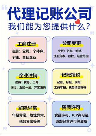 郑州小规模纳税人代理记账多少钱？