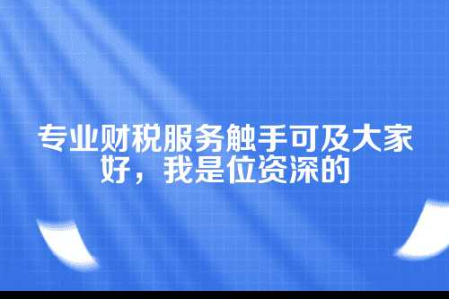 郑州线上代理记账服务平台